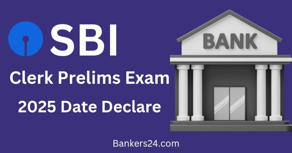 SBI Clerk Prelims Exam Date 2025 In Marathi