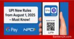 UPI New Rules From 1Aug 2025